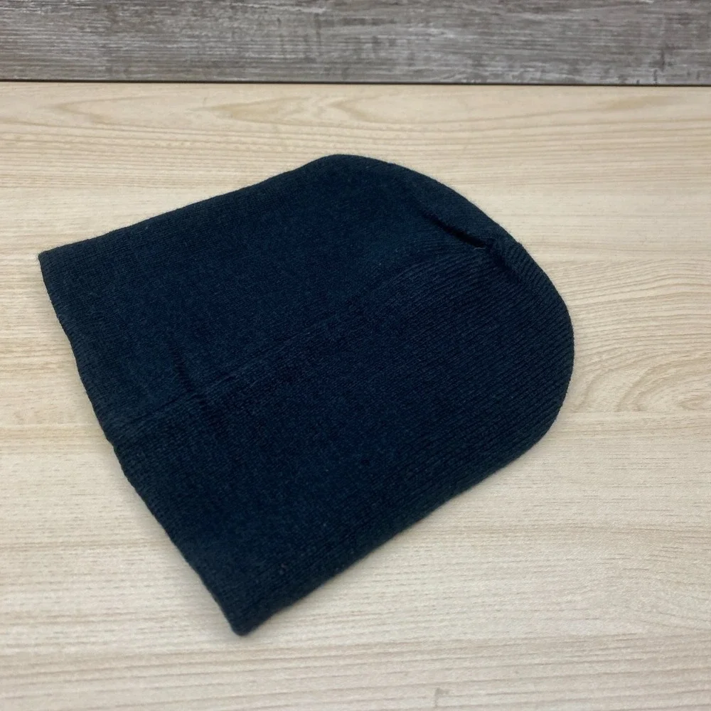 Crown Royal Hat Cap Beanie Black Gold Logo Whisky Alcohol Beer Advertising Promo